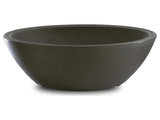 Crescent Garden Delano Oval Planter - Old Bronze - 24 x 17 x 8in