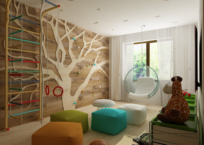 Интерьер частного дома на р.Волга