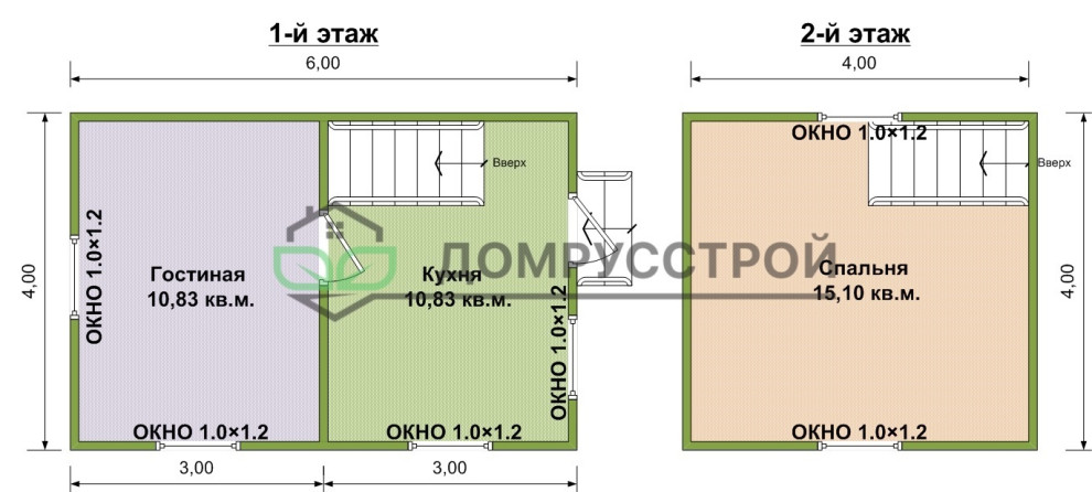 Дом из бруса Д-4
