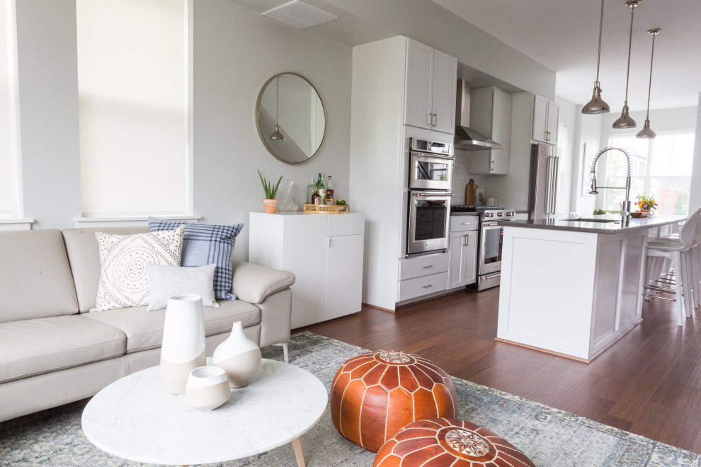 Columbia Heights Condo - Modern - Kitchen - DC Metro - by HEATHER ...