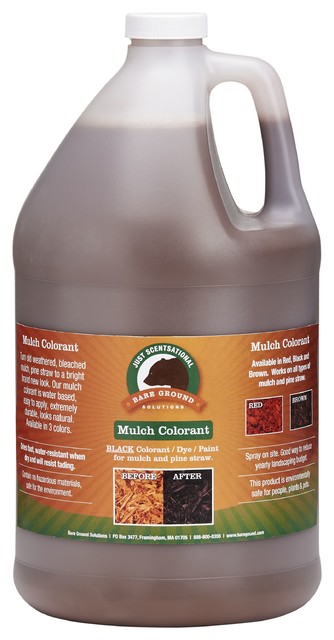 Just Scentsational Brown Bark Mulch Colorant Gallon By Bare Ground