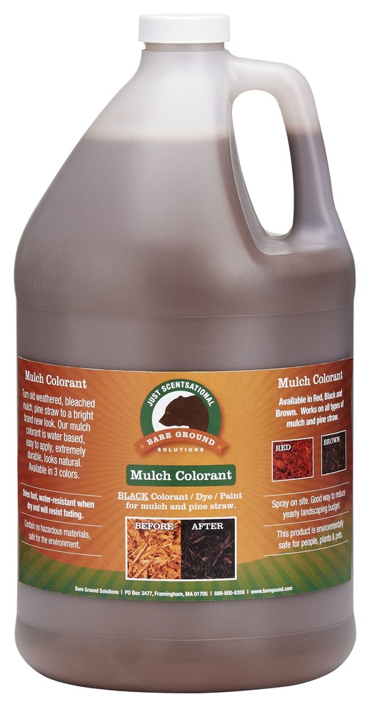 Just Scentsational Brown Bark Mulch Colorant Gallon By Bare Ground