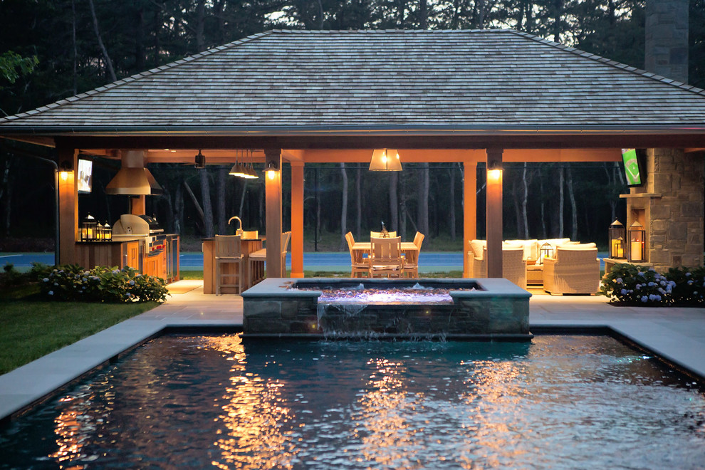 Luxury Outdoor Sports Bar Modern New York Houzz