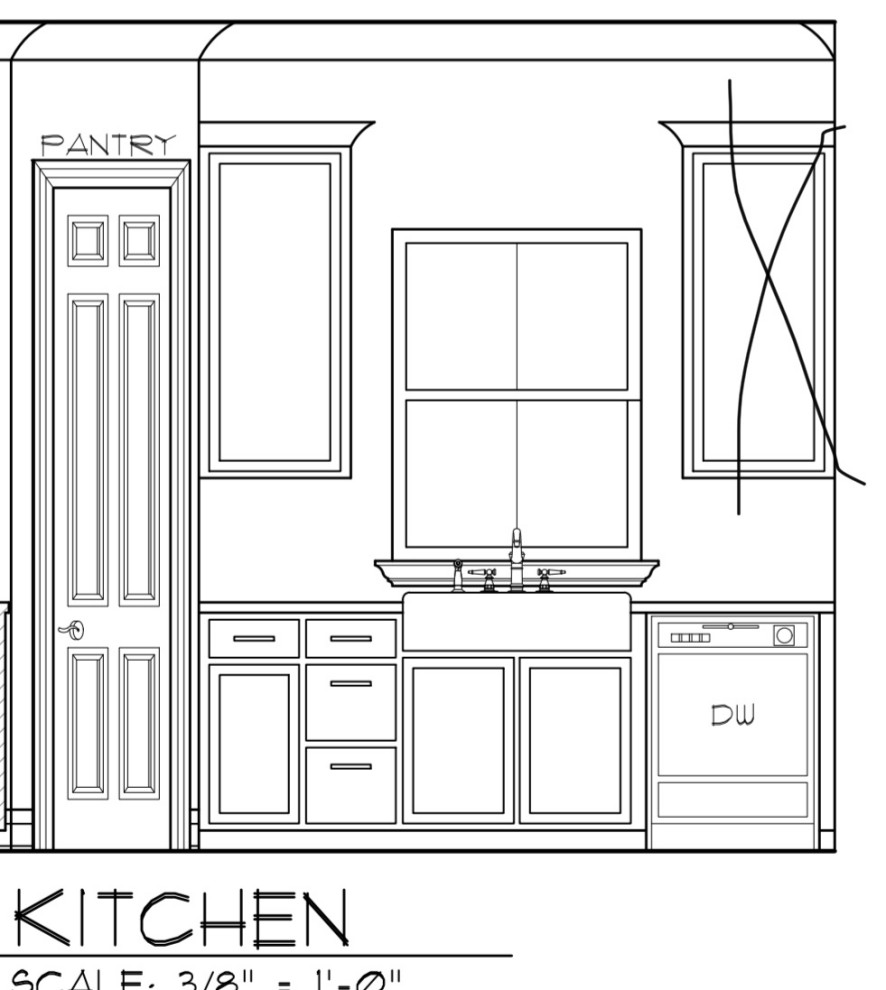 How to end tile backsplash?