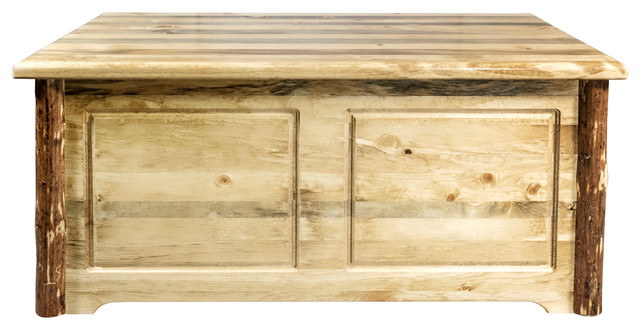 Glacier Country Small Blanket Chest Glacier Country Small Blanket Chest