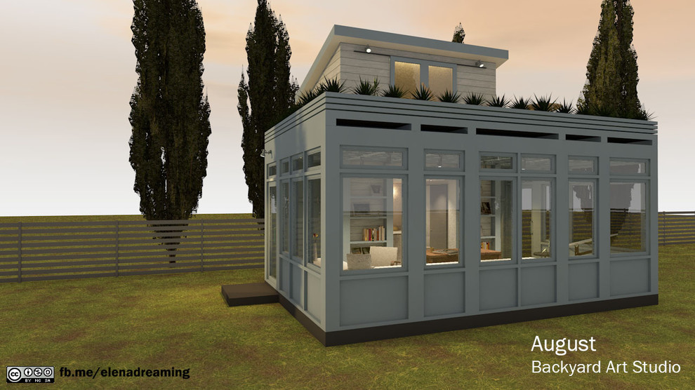 Backyard Art Studio AUGUST