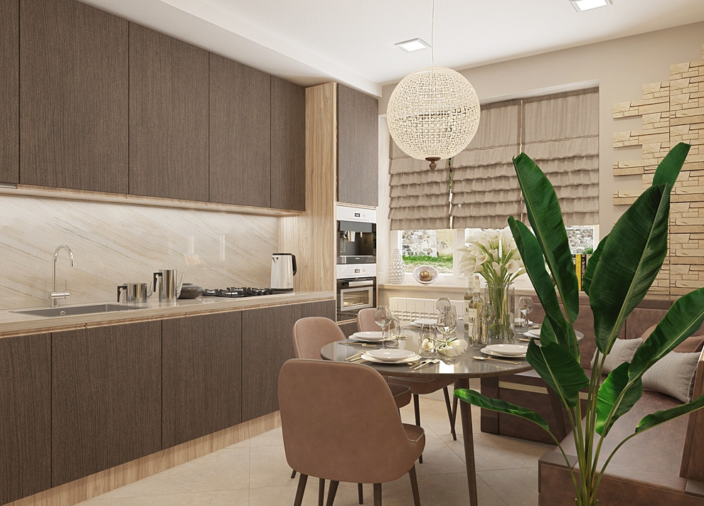 Дизайн-проект однокомнатной квартиры г. Тверь ул. Румянцево