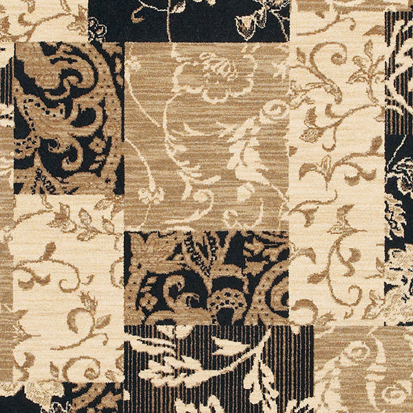 Karastan Sierra Mar Jakarta Batik Ivory Black Area Rug Karastan Sierra Mar Jakarta Batik Ivory Black Area Rug Contemporary Rugs By Arearugs