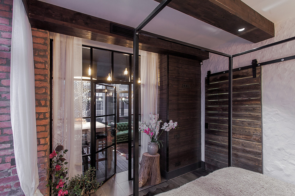 Терраса 18, обожженное дерево (стены и балки) от Suntan WOOD