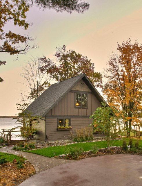 Platte Lake 1 rustico-fachada