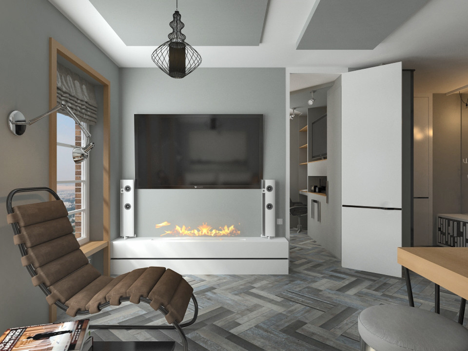 Кухня-гостиная