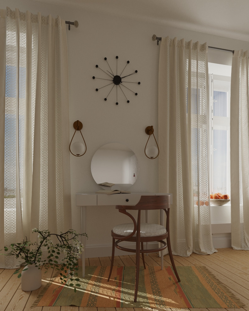 Эклектичная спальня