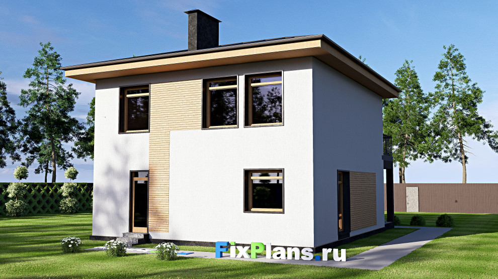 Проект двухэтажного дома 9х12 м S146м2 F-17981