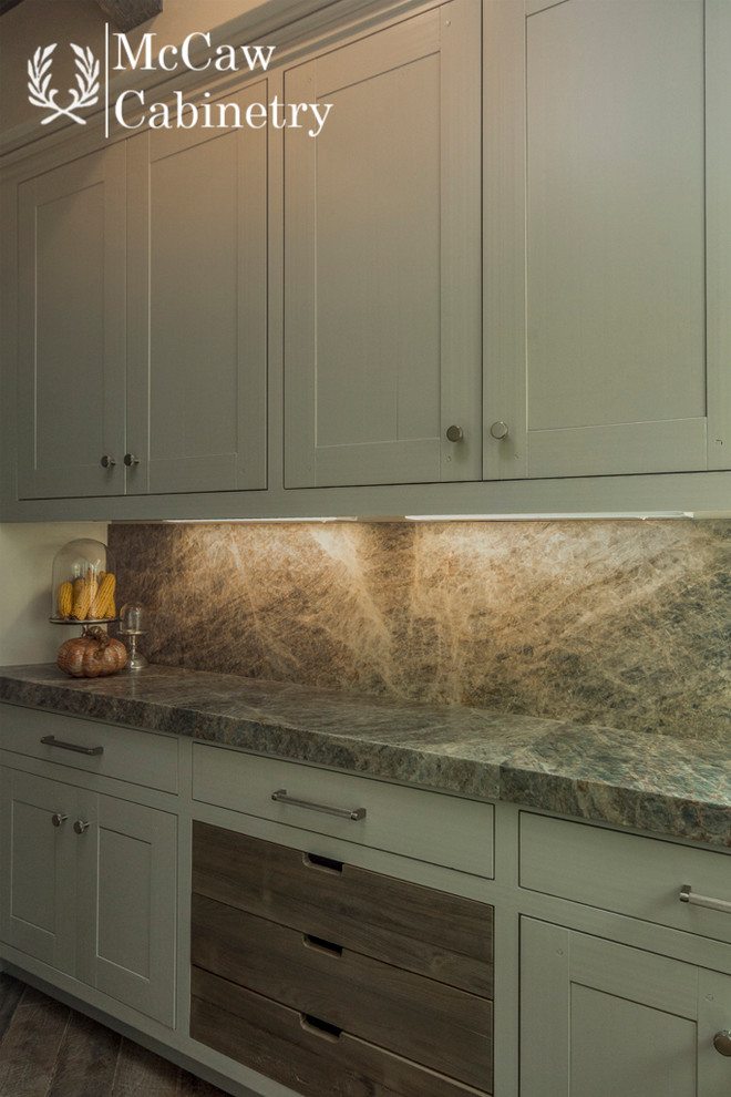 Inspiration for a rustic home design remodel in Austin