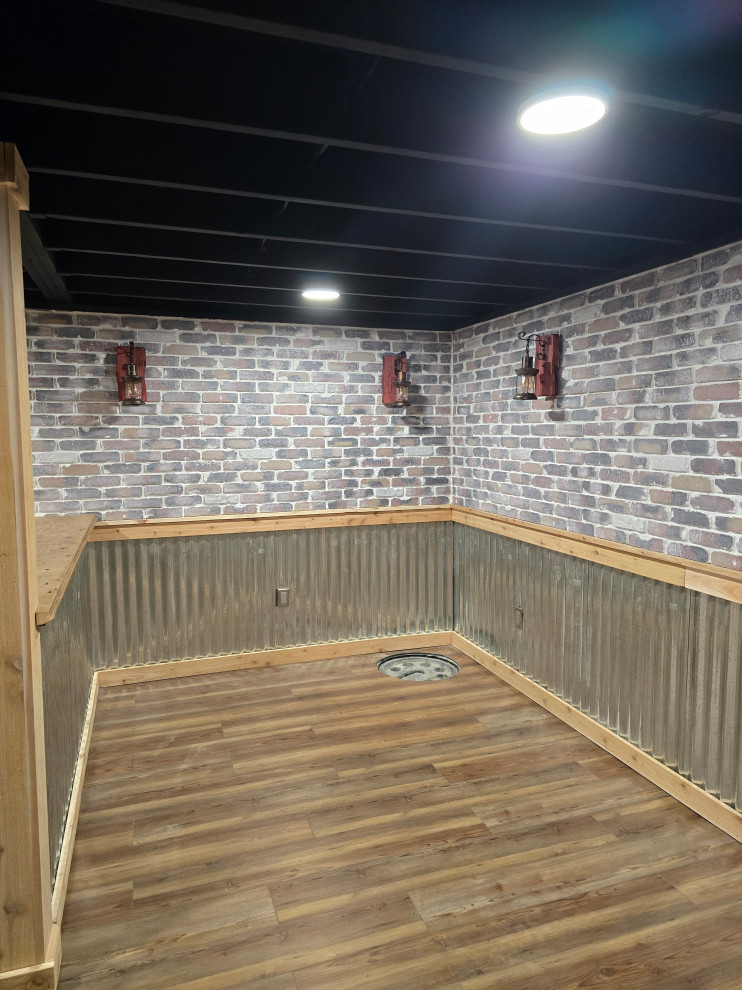 Man Cave Basement Remodel