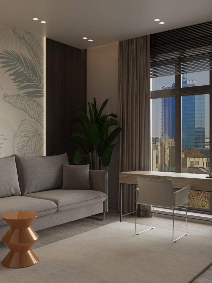 Кабинет в четырекхомнатной квартире в Сочи