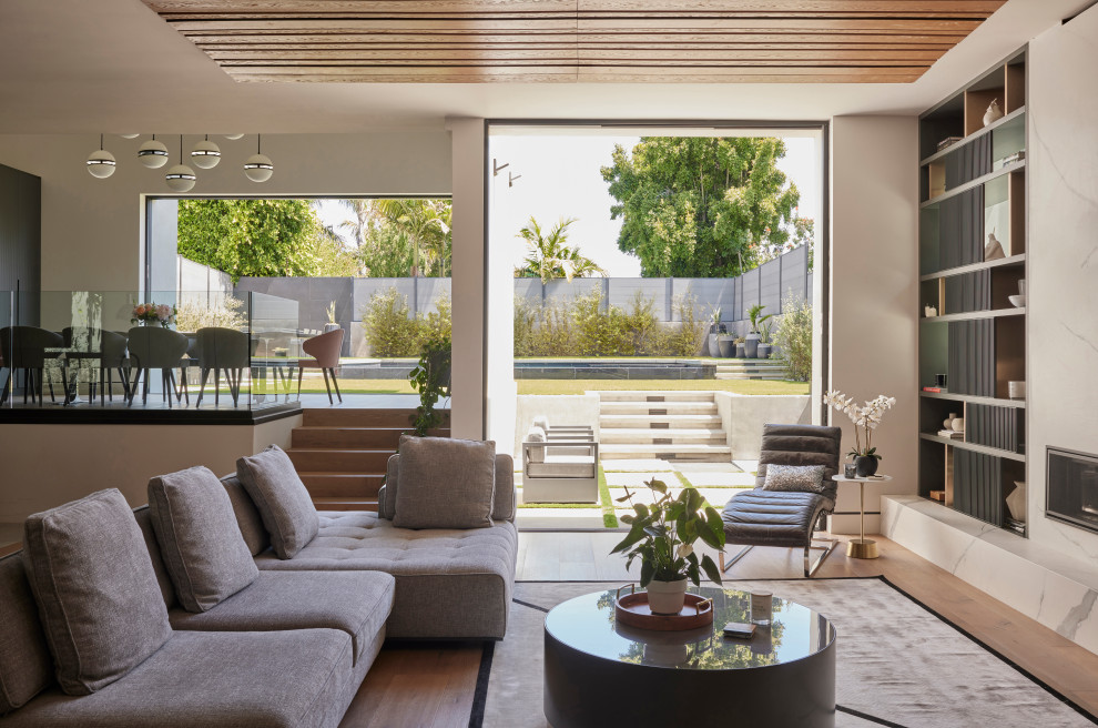 Cheviot Hills | New Custom Residence - Modern - Living Room - Los ...