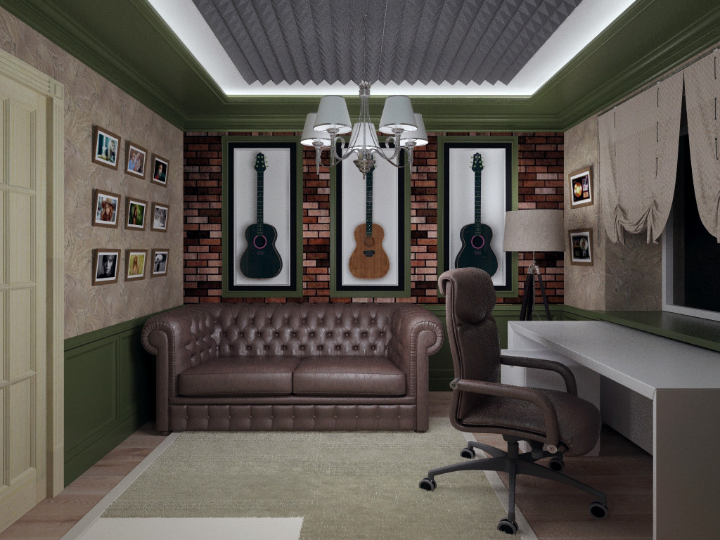 дизайн интерьера частного коттеджа в станице вешенская