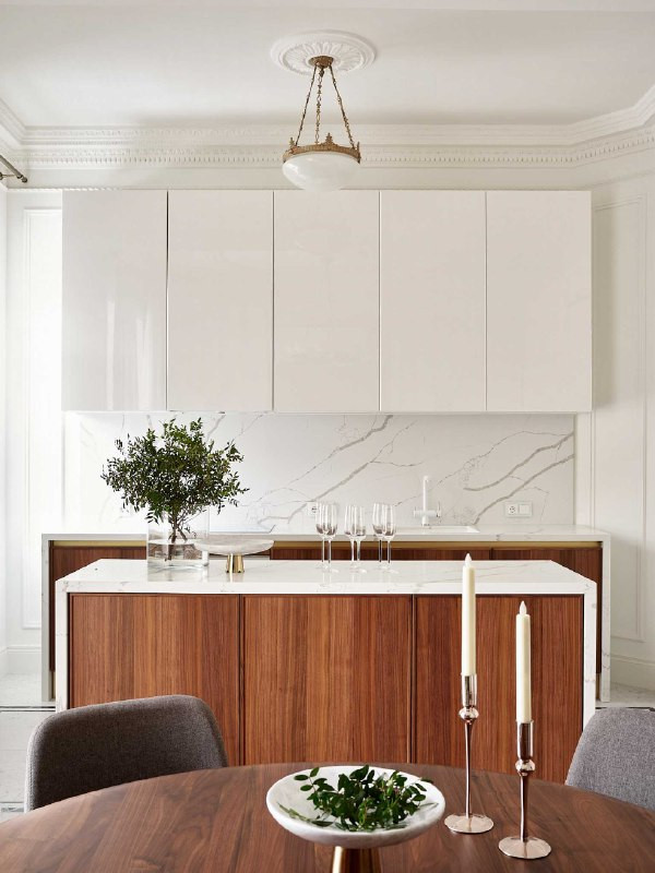 Кухня для проекта в стиле современная классика