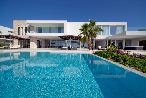 9 casas modernas con piscina alucinantes