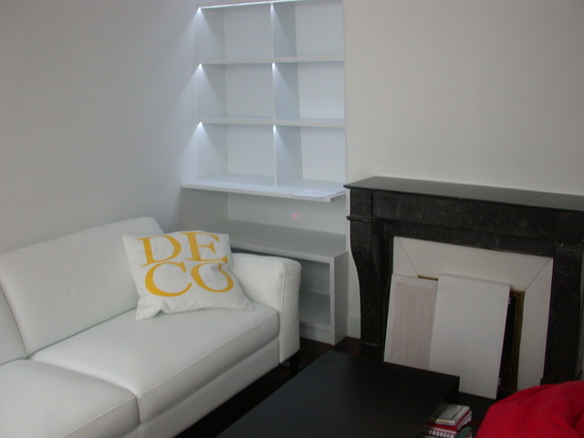 Appartement Dulugat contemporary-vardagsrum