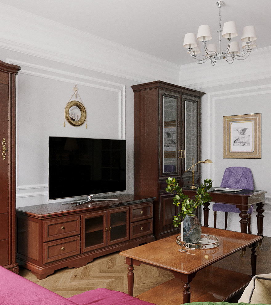 Современная классика в небольшой квартире