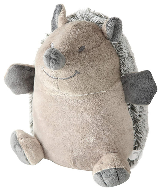 Happy the Hedgehog Door Stopper, 8 3/4 Diameter x 9 1/2" Tall Contemporary Door Stops by