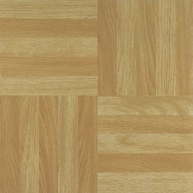Tivoli Four Finger Square Parquet 12 X12 Self Adhesive Vinyl Floor Tile