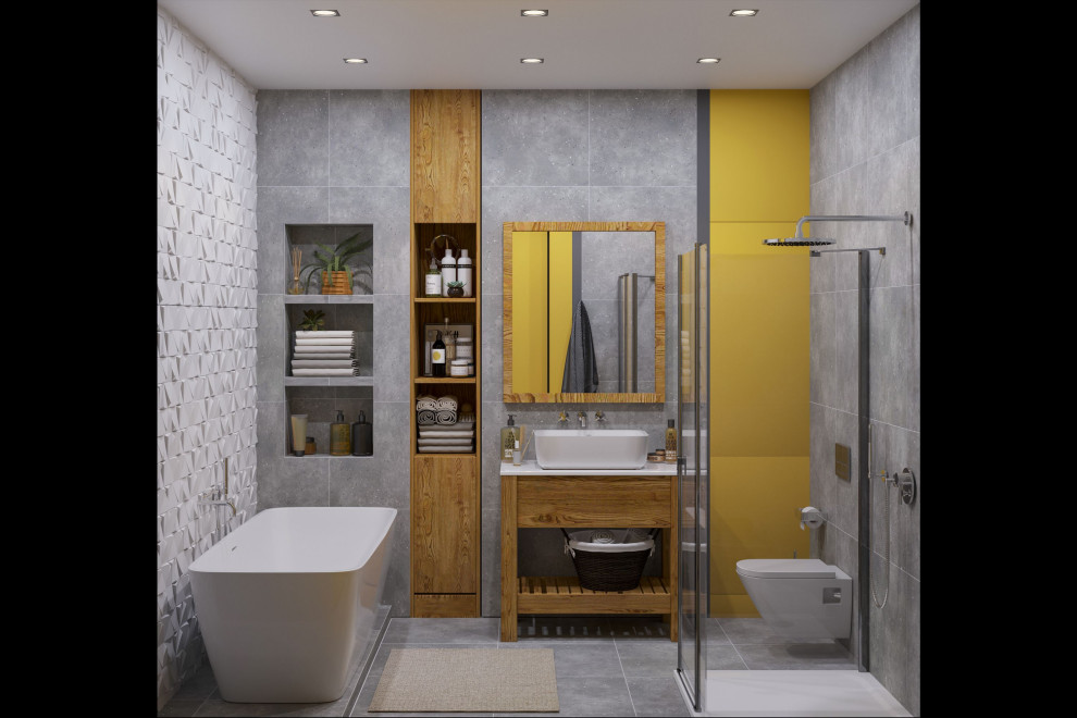 Дизайн интерьера  3-х комнатной квартиры 113 кв.м. - ЖК «LIFE-Ботанический сад»