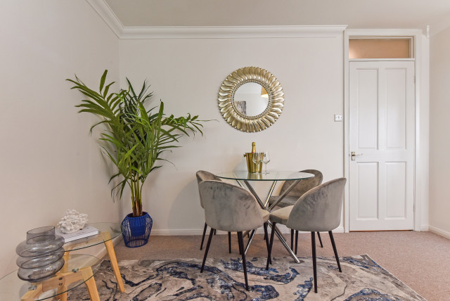 One Bedroom Apartment, The Isle of Wight contemporary-dining-room