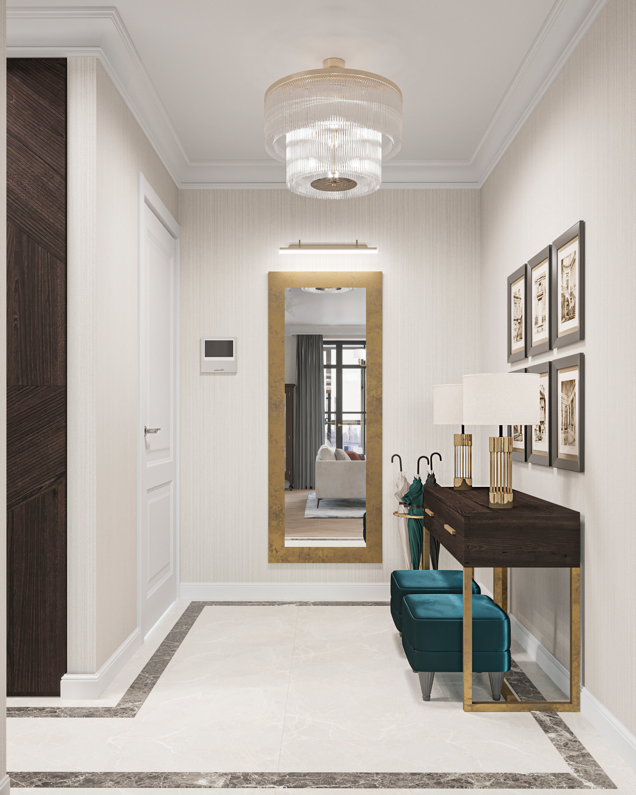 Квартира в стиле современная классика