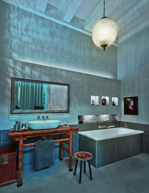 Loft U&V asiatisk-badrum