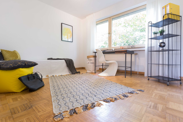 Ein Reihenhaus mit besonderem Farbkonzept 