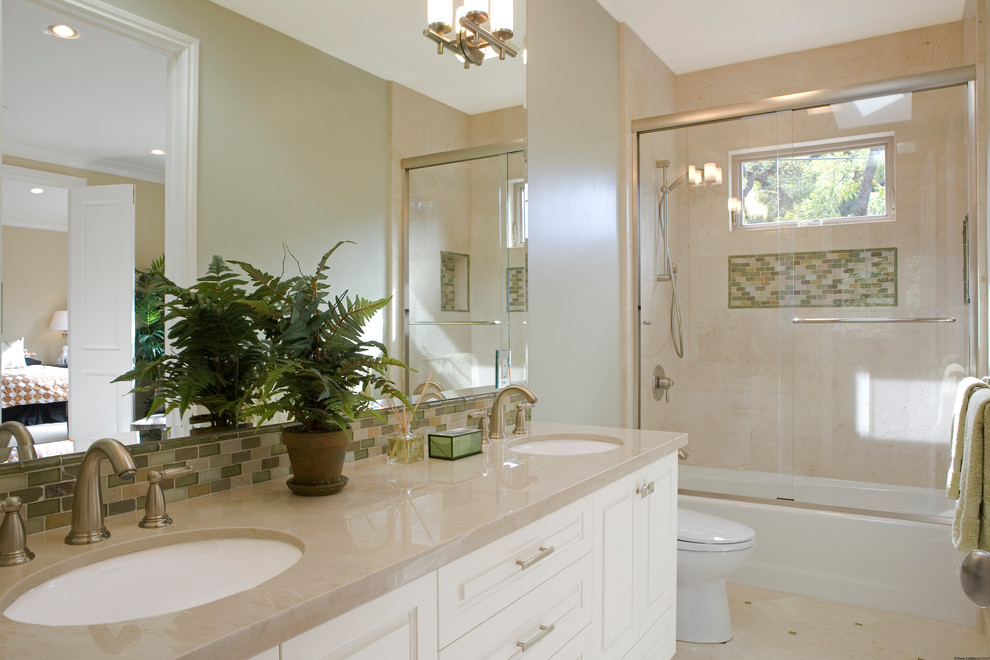 West Menlo Park - Transitional - Bathroom - San Francisco - by B.L ...