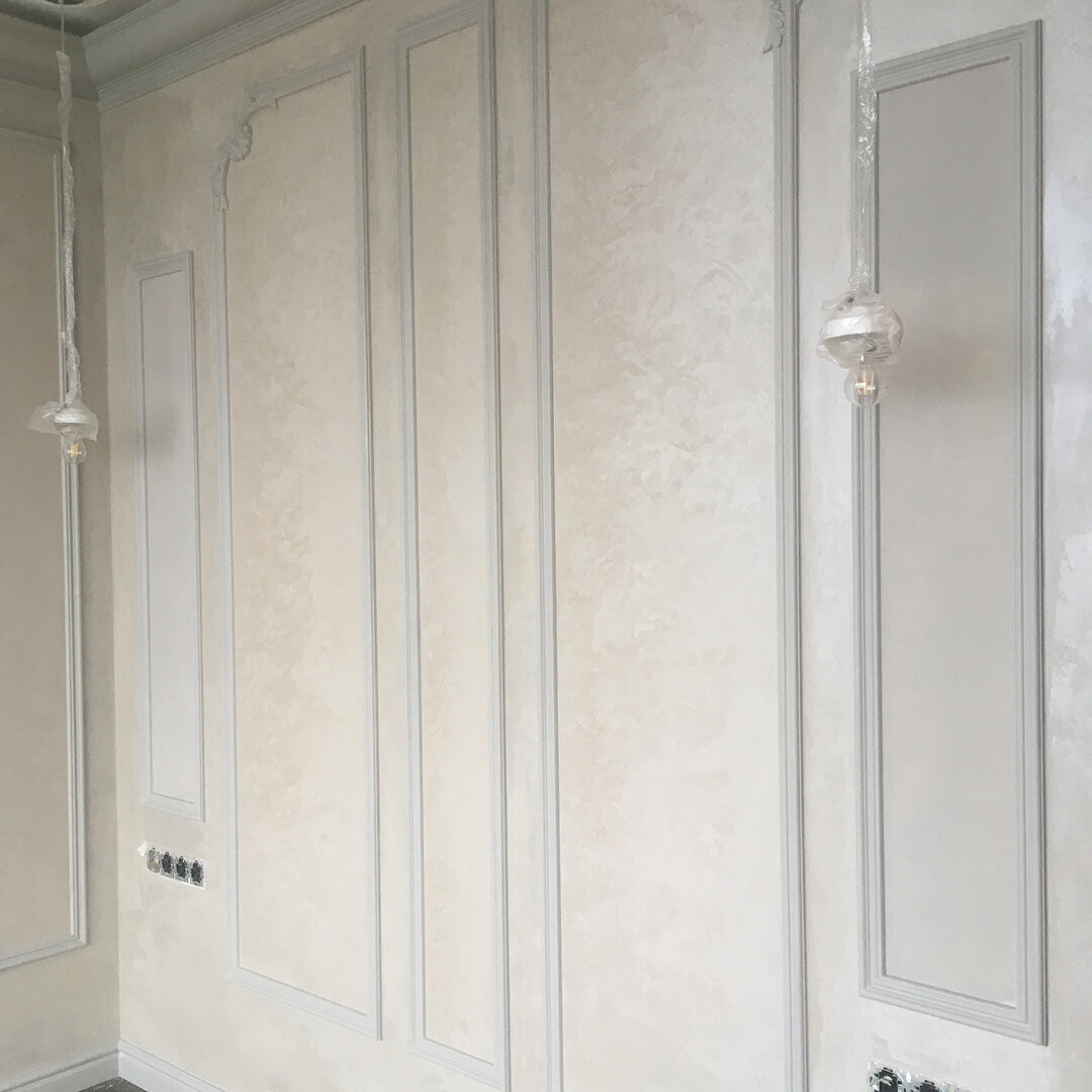 Фактурные стены в квартире