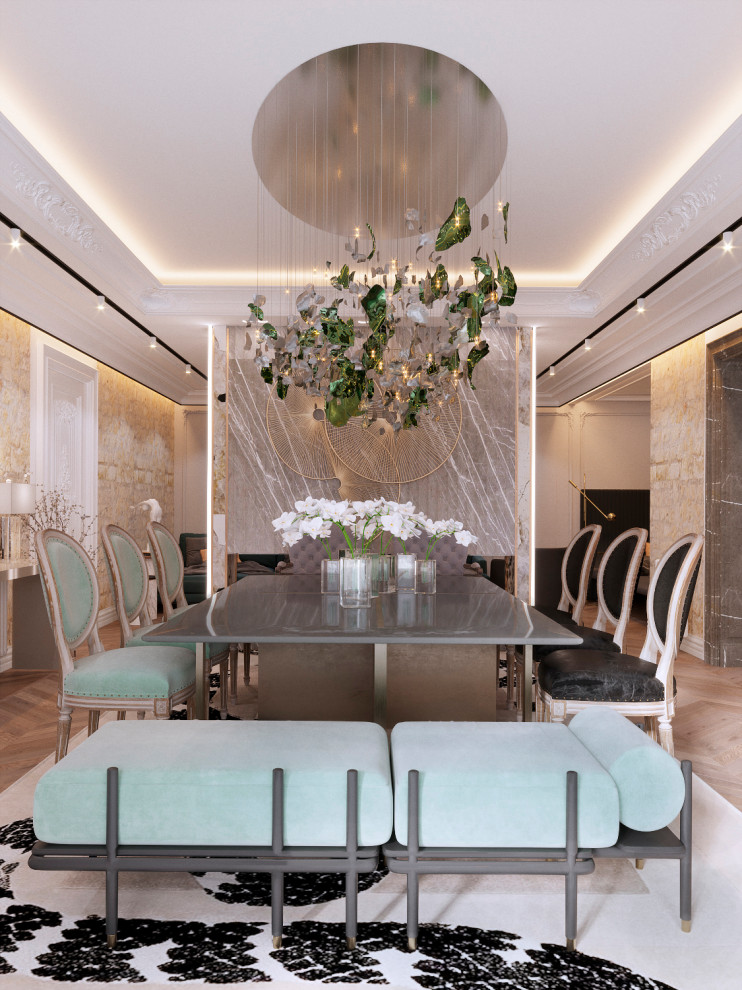 Особняк Алексея Ягудина и Татьяны Тотьмяниной. Столовая