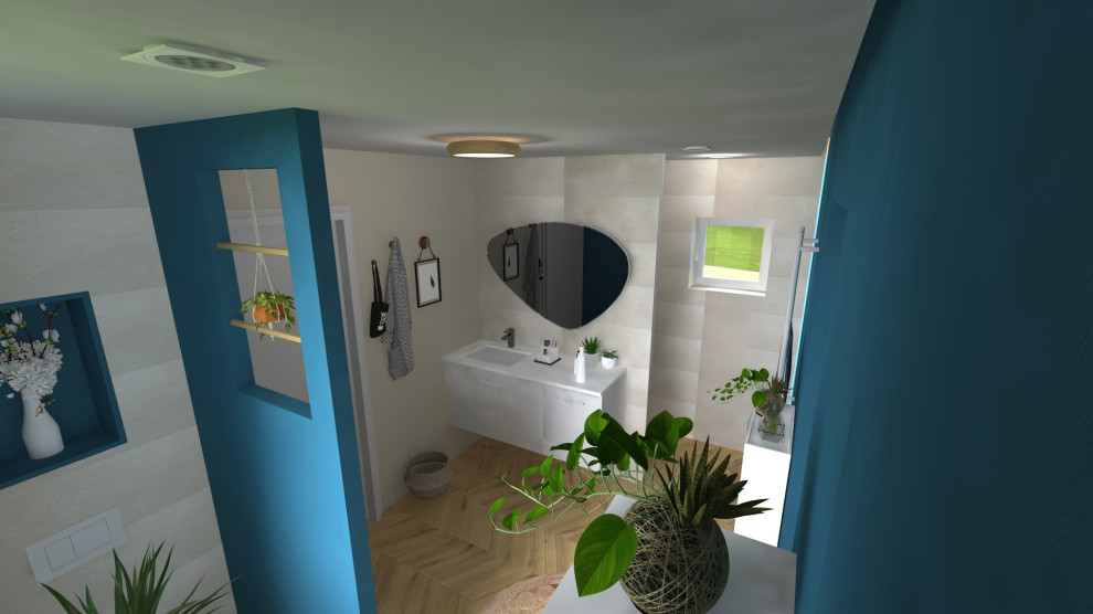 Projet en cours - Conception et agencement d'une extension