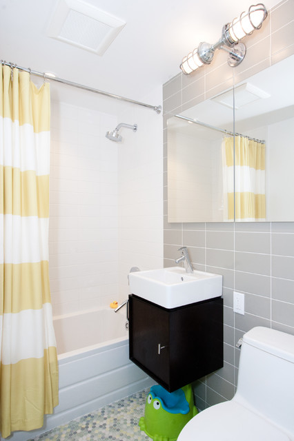 Noe Valley Rustic Modern moderno-cuarto-de-bano