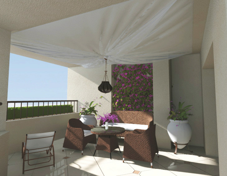 Апартаменты с защитой от зноя