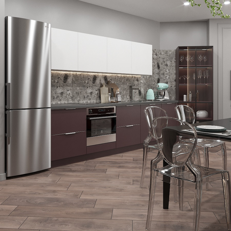 Дизайн-проект интерьера квартиры в г.Владивостоке ЖК "Алые паруса"