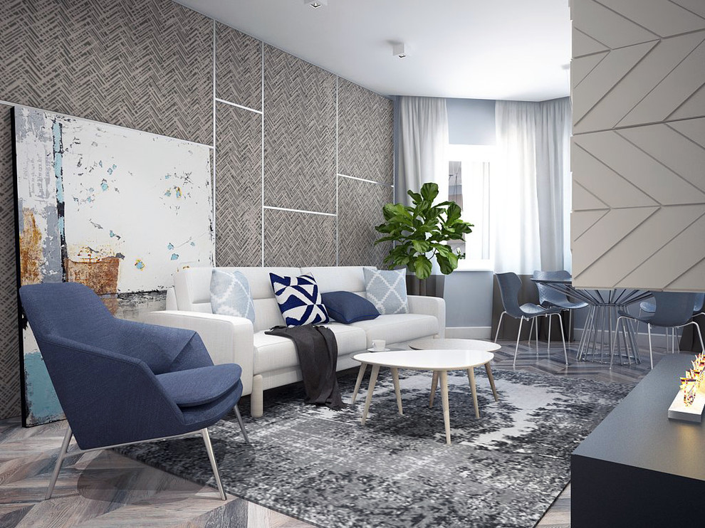 Квартира с элементами стиля ЛОФТ