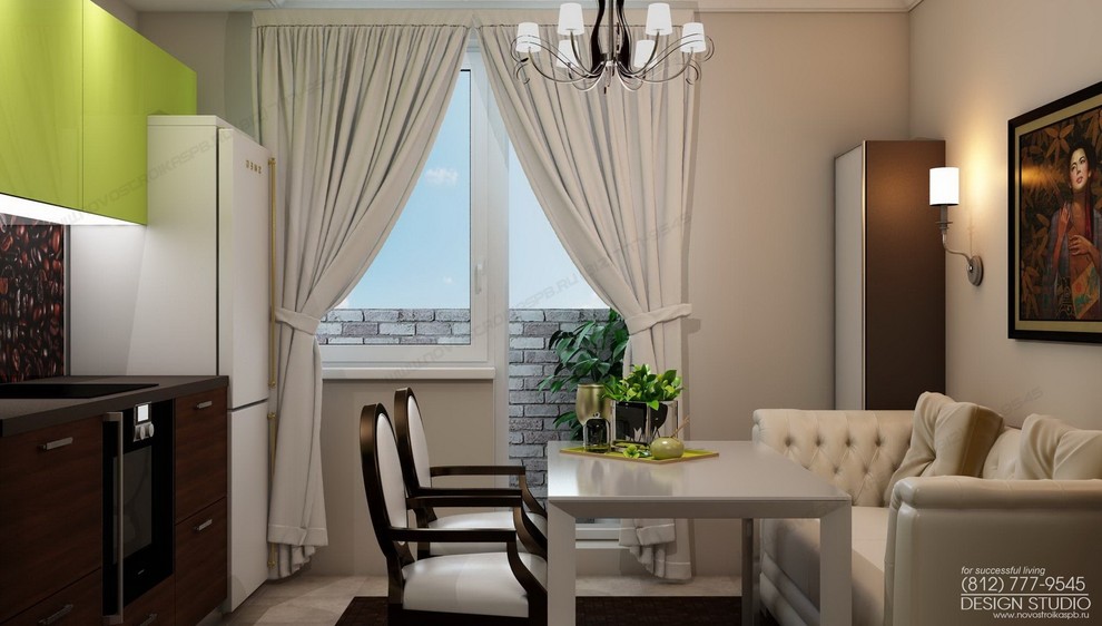 Дизайн интерьера кухни