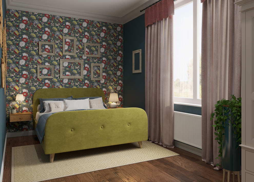 спальня родителей. визуализация