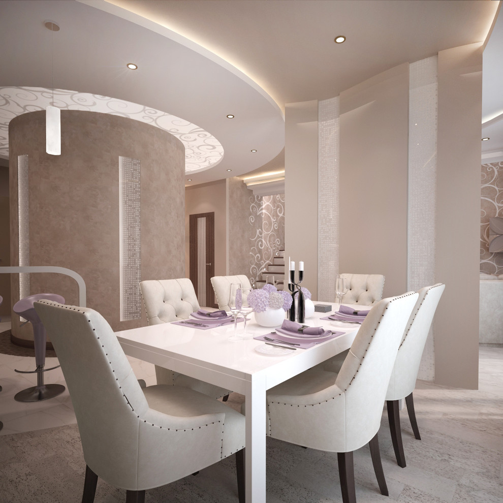 Декоративная штукатурка в проектах дизайнера Екатерины Фёдоровой