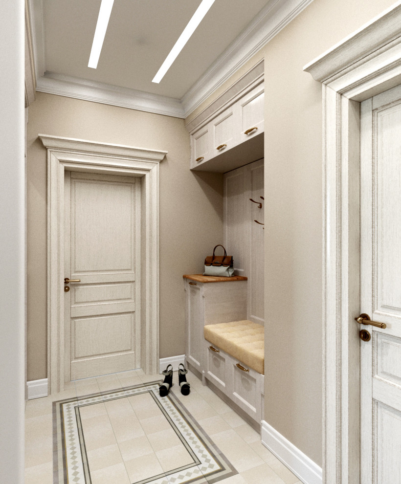 Проект кухни-гостиной в сталинском доме