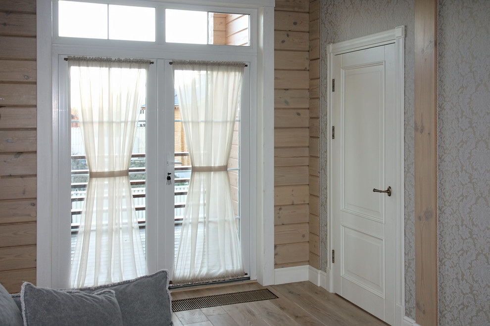 Таунхаус в Духанино Входная группа Шторы-кафе