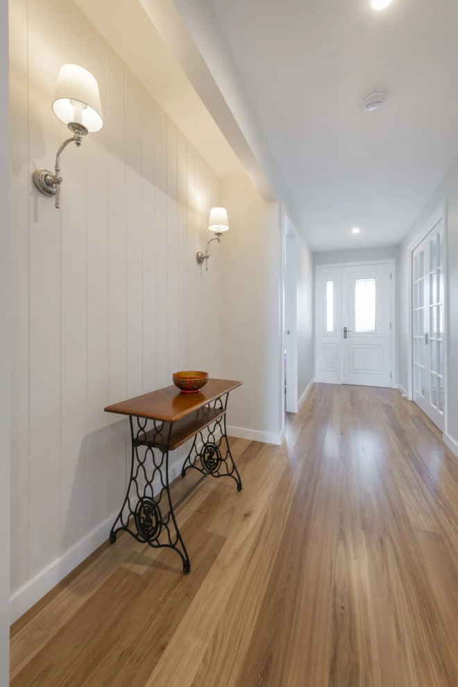 This is an example of a beach style hallway in Gold Coast - Tweed.