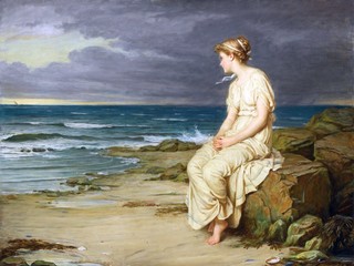 Tile Mural Miranda By John William Waterhouse 6 X8 Traditional Tile Murals By Flekmanart