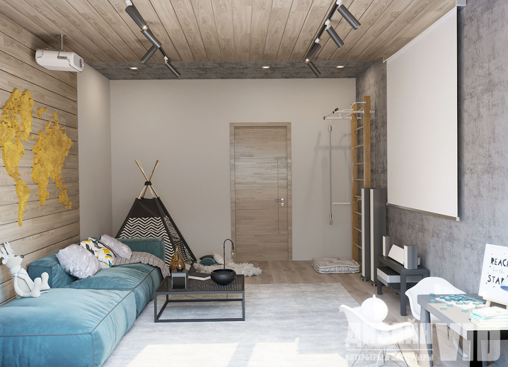 Дизайн-проект двухэтажного дома 400 метров