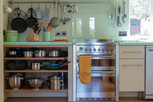 Minty eclectic-kitchen